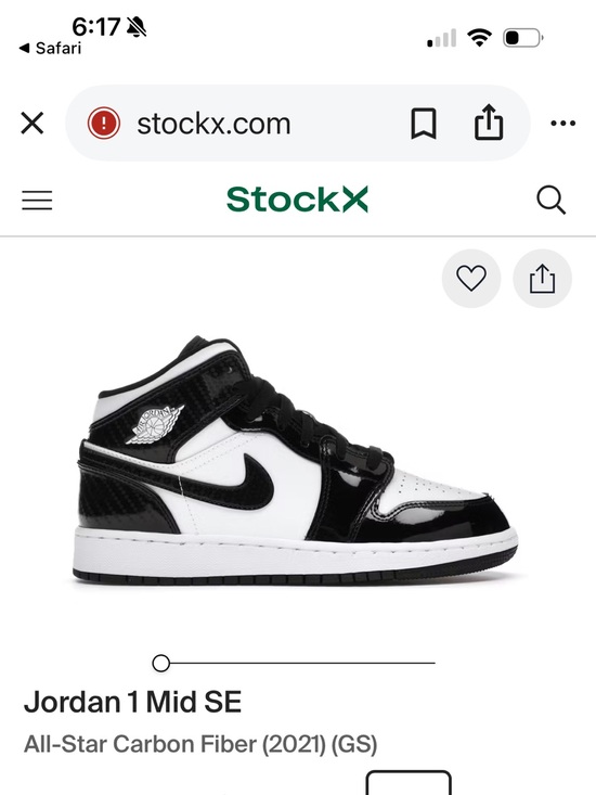 Jordan Other - Jordan 1 Mid SE Kids' Sneakers  Panda Black & White size 5